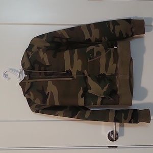 TNA Camoflauge Zip-up Hoodie